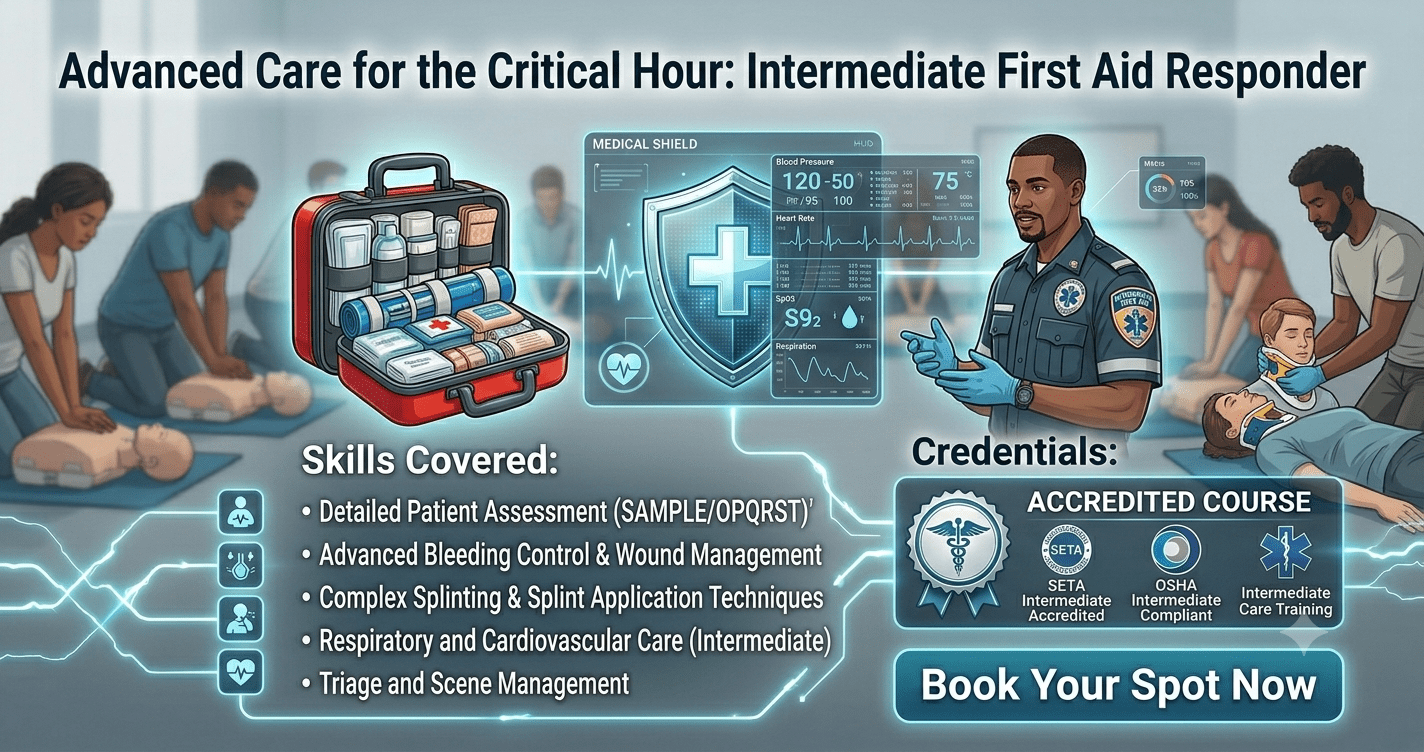 Intermediate Emergency First Aid Responder